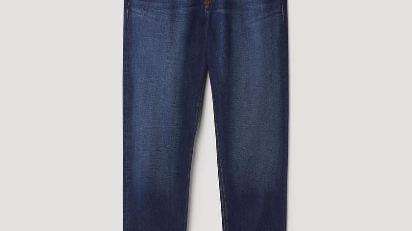 hessnatur Herren Jeans Max Tapered Fit aus Bio-Denim - blau - Größe 28/30