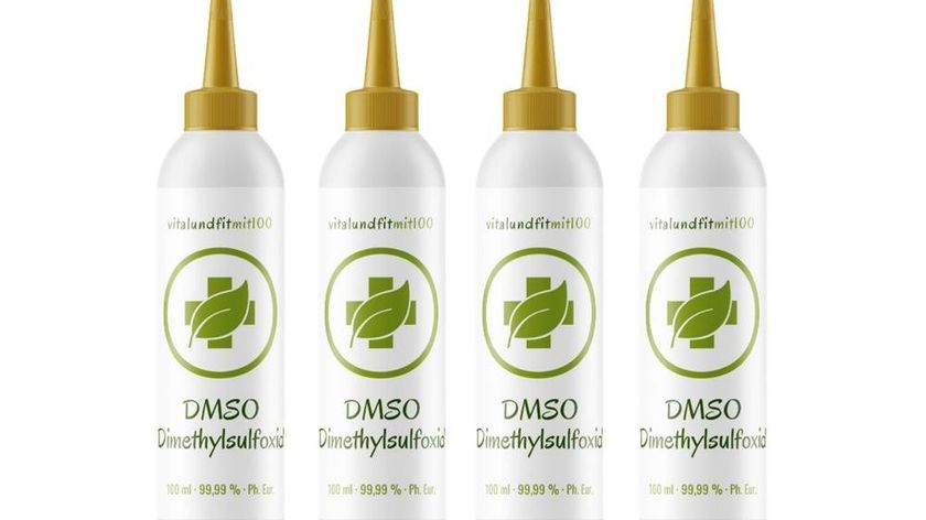 DMSO Dimethylsulfoxid 99,9 % (Ph. Eur.) in HDPE Tropferflasche 100 ml [3+1 gratis]