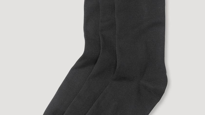 hessnatur Herren-Socken im 3er-Pack aus Bio-Baumwolle - schwarz - Größe 40-42