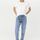 hessnatur Damen Jeans Hanna Mid Rise Mom aus Bio-Denim - blau - Größe 27/32