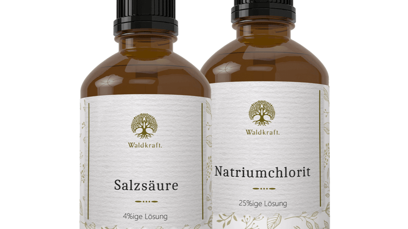 Set: Chlordioxid zur Selbstherstellung - Natriumchlorit + Salzsäure