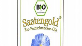 Saatengold-Bio-Feinschmecker-Öle "Leinöl Orange" 250ml