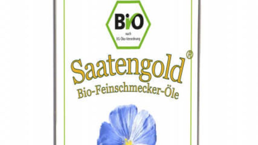 Saatengold-Bio-Feinschmecker-?le "Lein?l Orange" 250ml