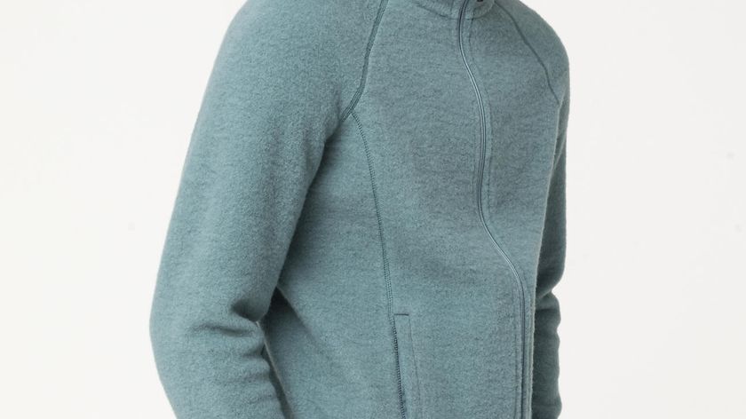 hessnatur Wollfleece-Jacke aus Bio-Merinowolle - grün - Größe 46