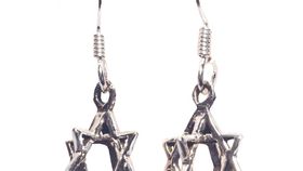 Ohrhänger "Merkaba 3D" Silber 925 1,3g