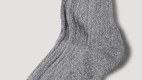 hessnatur Wellness-Socken aus Bio-Baumwolle - grau - Größe 40/41