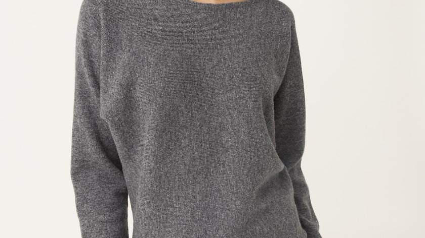 hessnatur Damen Pullover aus Lambswool - grau - Größe 36