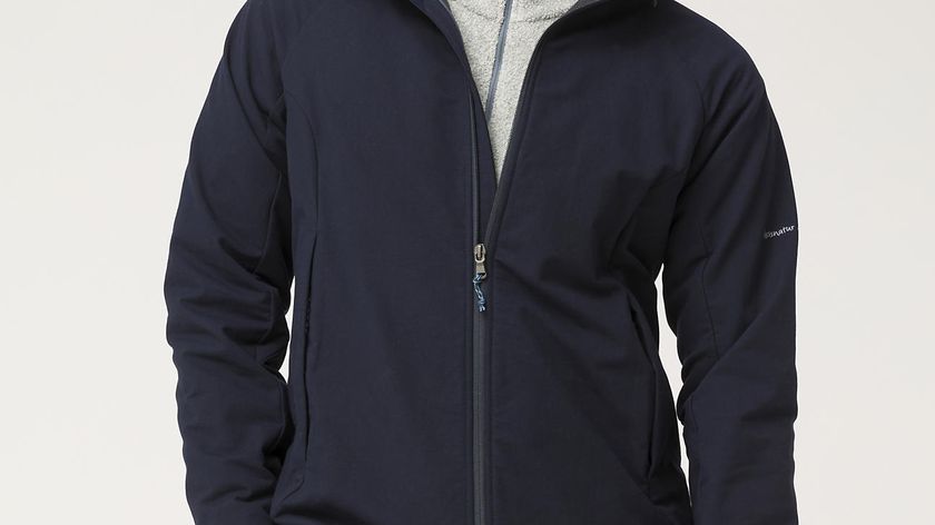 hessnatur Softshell-Jacke mit Eco-Finish - blau - Größe 52