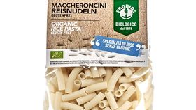 Reis Makkaroni, glutenfreie Pasta aus Italien