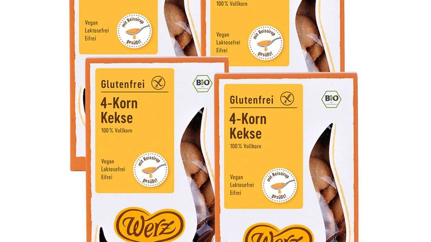 Werz Kekse vegan: Bio 4-Korn Herzkekse - Sparpack kaufen