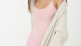 hessnatur Damen Spaghetti-Top aus Bio-Seide - rosa - Größe 46