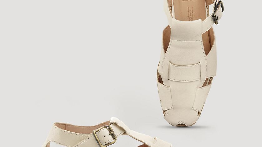 hessnatur Damen Sandale - weiß - Größe 40