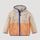 hessnatur Kinder Wollfleece Jacke Regular aus Bio-Merinowolle mit Bio-Baumwolle - beige - Größe 98/104