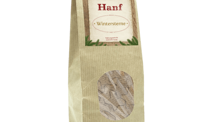 Hanf-Wintersterne – 110 Kekse