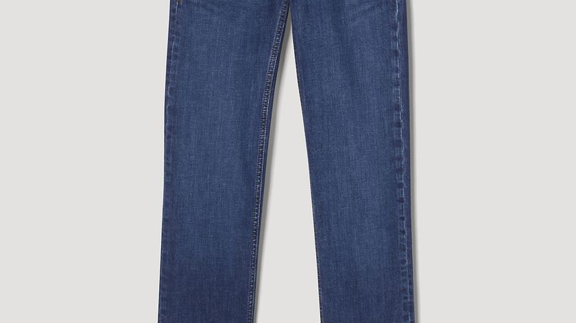 hessnatur Damen Jeans MARIE Mid Rise Straight aus Bio-Denim - blau - Größe 27/32