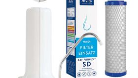 Alvito Auftisch-Wasserfilter Basic mit Filtereinsatz