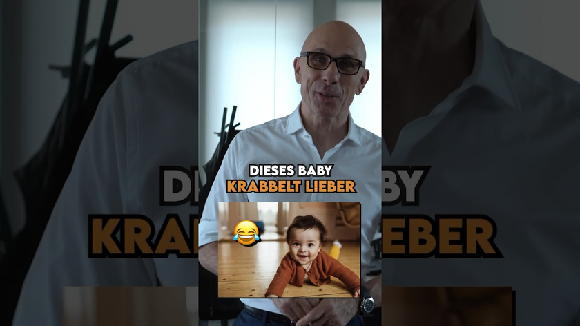 Dieses Baby hat sich dazu entschieden, nicht zu laufen?! 