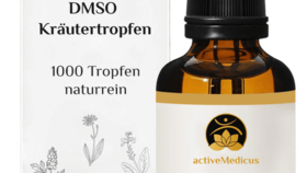 BewegungsFreude DMSO Kräutertropfen (50 ml, 1000 Tropfen, Naturrein, Bio)