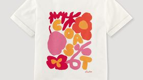 hessnatur Kinder LIV LEE X HESSNATUR T-Shirt aus Bio-Baumwolle - lila - Größe 122/128