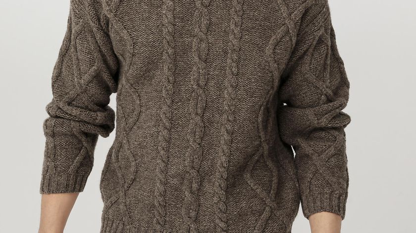 hessnatur Herren Rhön-Pullover mit Wolle vom Rhönschaf - beige - Größe M