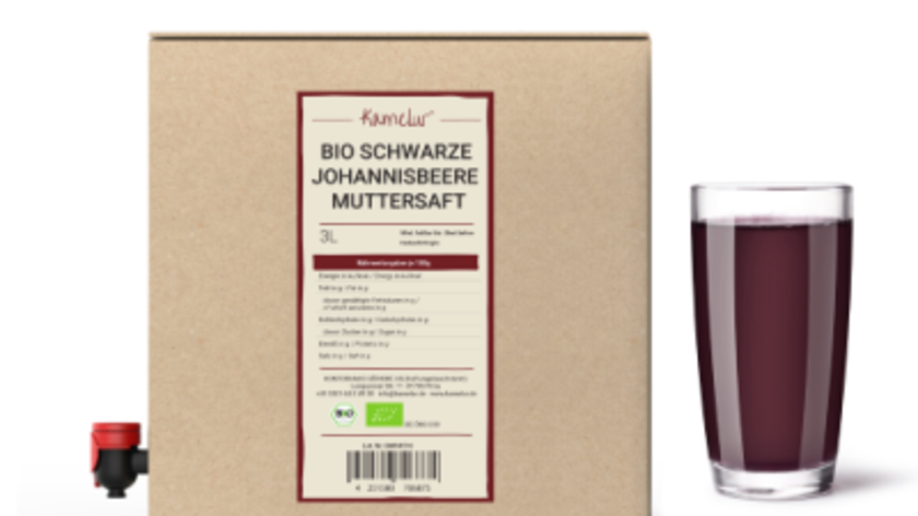 Bio Schwarzer Johannisbeersaft, 3l