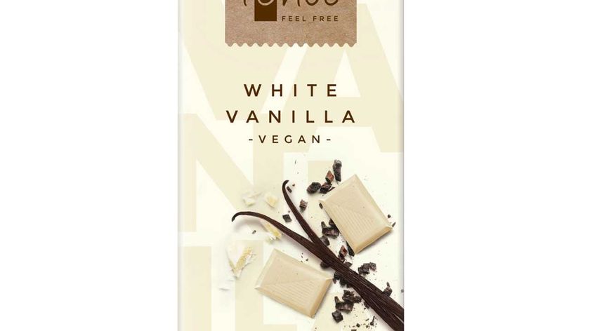 Weiße Schokolade vegan - iChoc White Vanilla - geniessen