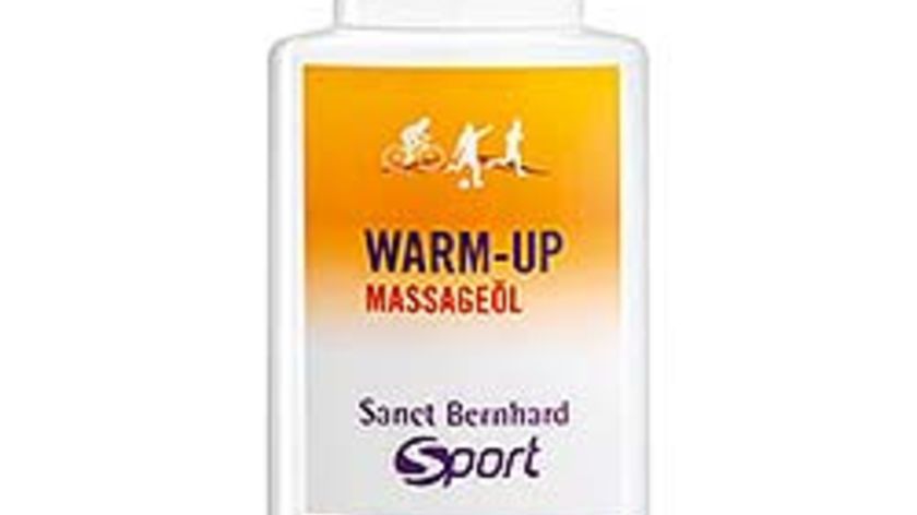 Sanct Bernhard Sport Warm-up-Massageöl 500-ml-Flasche