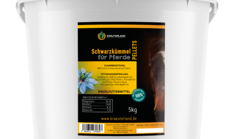 Schwarzkümmelkuchen für Pferde 5kg