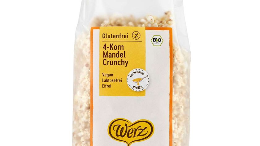 4 Korn Mandel Crunchy glutenfrei aus der Naturkornmühle Werz