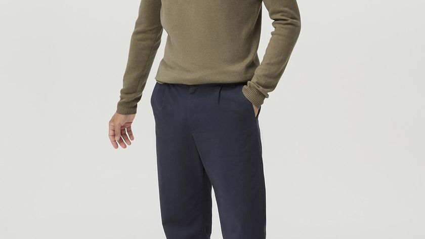 hessnatur Herren Chino RON Relaxed aus Bio-Baumwolle - blau - Größe 48