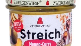 Zwergenwiese Mango Curry Aufstrich: vegan, glutenfrei, lecker!