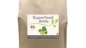 Superfood Amla bio Pulver 500g im Vorratsbeutel