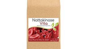 Nattokinase Vita (Das Plus f?r Blut & Zelle) 300 Kapseln Vorratsbeutel