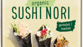 BIOASIA Bio Seetang, geröstet, für Sushi Nori, 25g (10 Blatt)