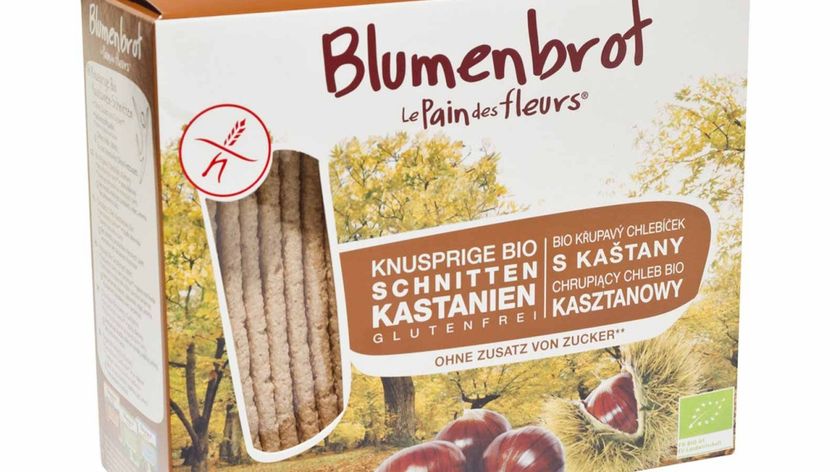 Blumenbrot Kastanie: Knuspriges, glutenfreies Brot ohne Hefe