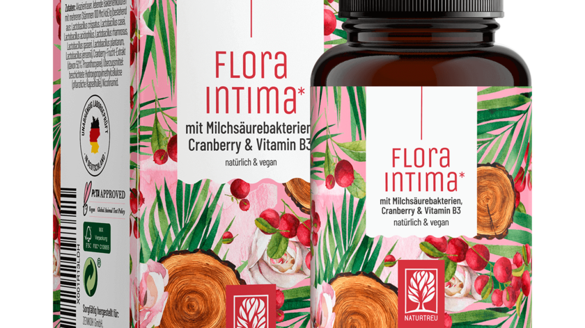 Floraintima - Milchsäurebakterien mit Cranberry & Vitamin B3 - 1 Dose FLORAINTIMA (die meisten Kunden kaufen 2 Dosen)