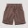 hessnatur Kinder Musselin Shorts aus Bio-Baumwolle - braun - Größe 158/164