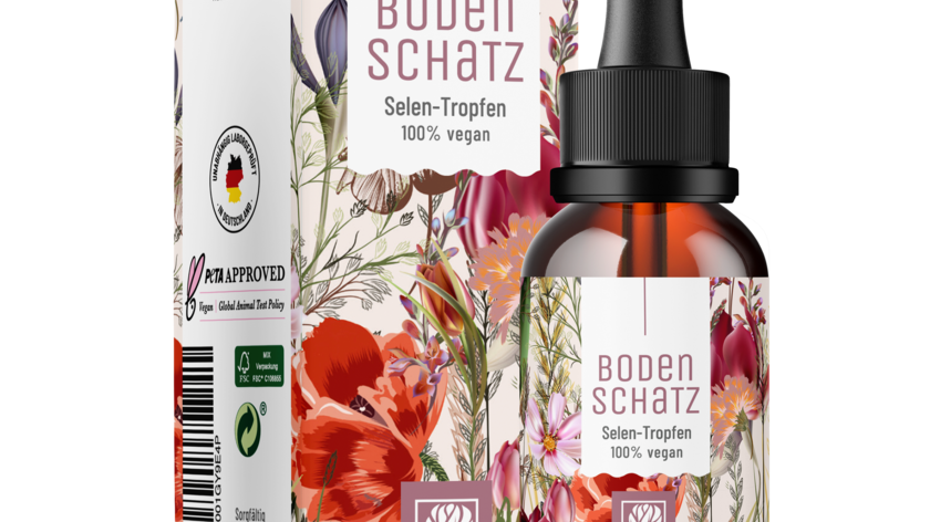 Selen Tropfen hochdosiert - Bodenschatz - 1 Flasche Bodenschatz (die meisten Kunden kaufen 2 Flaschen)