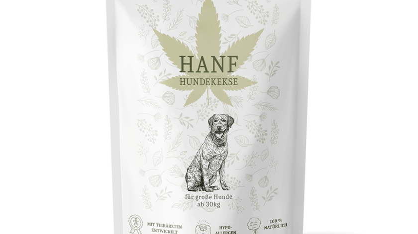 Hanf-Hundekekse für große Hunde - 390g