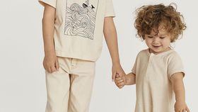 hessnatur Kinder Jeans ungefärbt aus Bio-Baumwolle mit Hanf - natur - Größe 164