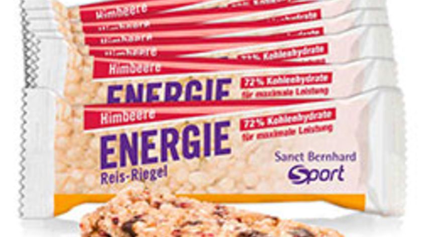 Sanct Bernhard Sport Energie Reis-Riegel Himbeere 11er-Pack