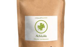 Aktivkohle Pulver aus Kokosschalen 100 g