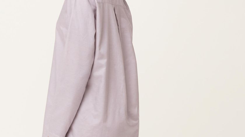 hessnatur Damen Nachthemd aus Bio-Baumwolle und Seide - lila - Größe 48