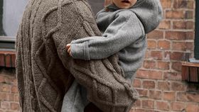 hessnatur Kinderschuhe Walk-Hausschuhe aus Merinowolle - grau - Größe 25