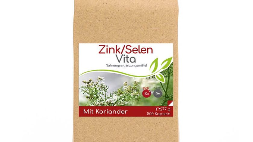 Zink-Selen & Koriander Vita 500 Kapseln Vorratsbeutel