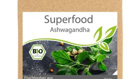 Superfood Ashwaghandha bio 500 Kapseln Vorratsbeutel