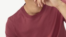 hessnatur Herren Premium T-Shirt Regular aus Bio-Baumwolle - rot - Größe 48