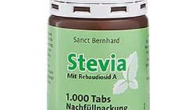 Stevia-Tabs - Nachfüllpackung mit 1.000 Tabs