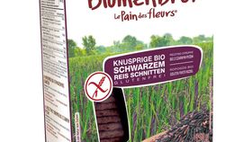 Blumenbrot Schwarzer Reis: Knuspriges Brot ohne Gluten und Hefe