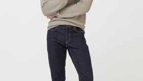 hessnatur Herren Jeans Ben Straight Fit aus Bio-Denim - blau - Größe 31/32